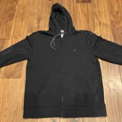 TOMMY HILFIGER ジップパーカー XXL ブラック