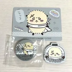 くら寿司 ビッくらポン ラッコ 缶バッジ コラボメニューカード マグネット