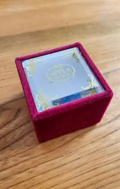 WISP 赤いベルベット アクセサリーケース　ジュエリーケース　リングピロー