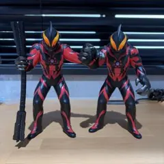 ウルトラマンゼロ超決戦ベリアル銀河帝国ソフビ セット - メルカリ