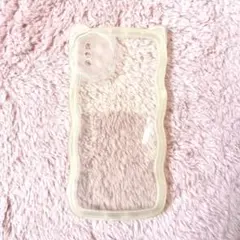 iPhoneX スマホケース 半透明 猫