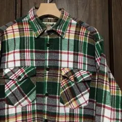 80s 日本製 Levi's チェックネルシャツ ALASKA L マルチカラー