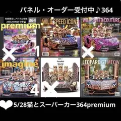 オーダーページ　5/28猫とスーパーカー364premium レアパネル