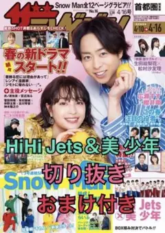 ザテレビジョン切り抜き★HiHi Jets★美 少年