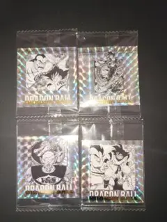 ドラゴンボール40周年記念シールウエハース2　4枚セット 42巻他