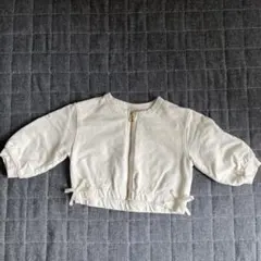 【美品】プティマイン　カーディガン　80cm ホワイト