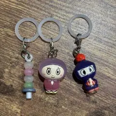 ぜんまいざむらい めじるしアクセサリー　3個セット