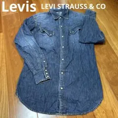 Levi's デニム長袖シャツ　ヴィンテージ　レア　アメカジ