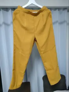 期間限定大大SALE中‼️Lサイズ マスタード スラックスズボン