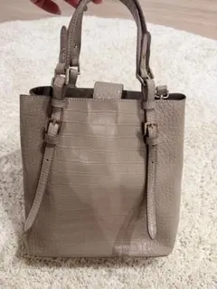 ZARA クロコダイル ハンドバッグ
