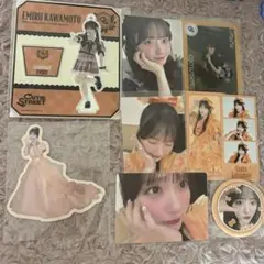 川本笑瑠 アクスタ 缶バッジ トレカ