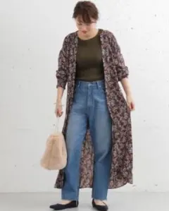 アーバンリサーチサニーレーベル ヴィンテージフラワープリントワンピース