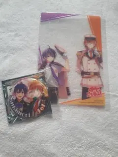 すとぷり ななジェル コンビニコラボクリアカード＆缶バッジ