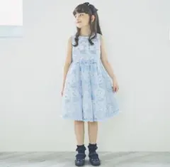 mezzo piano レースワンピース ブラウス付き