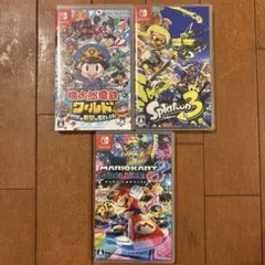 桃太郎電鉄ワールド・マリオカートデラックス8・スプラトゥーン3