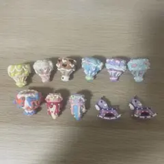 カスタムボールペン、キーホルダー用ペイントビーズ 11個セット