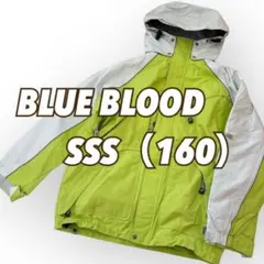 BLUE BLOOD スノーボードウェア ジャケット SSS 160 グリーン