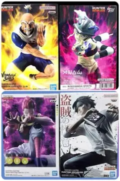 HUNTER×HUNTER ネテロ　メルエム　 ヒソカ　クロロ　4体セット