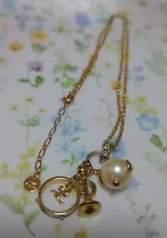 courreges クレージュ ビンテージ ロング ネックレス