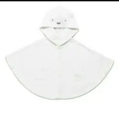 《新品》ジェラートピケ　クマパイル　ポンチョ