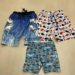男の子向け水着　100 3点セット