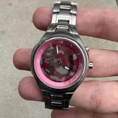 ✨希少✨FOSSIL BIG TIC archive Y2K アナデジ 赤文字盤 - メルカリ