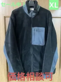 woods【ウッズ】裏起毛ブルゾンジャケット XLブラック