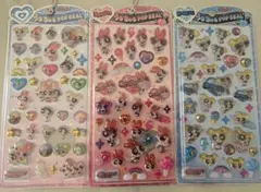 正規品　即日発送　うるちゅるポップシール　パワパフ　パワーパフガールズ