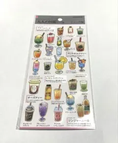 大人の図鑑シール　ジュース編