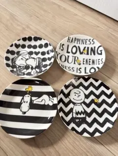 スヌーピー 食器セット 4枚