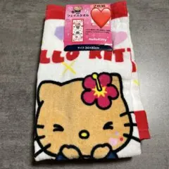 しまむら　サンリオ　ハローキティ　ギャルキティ　フェイスタオル　2枚組③のサムネイル