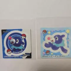 ポケットモンスター　スナック　シール　アシマリ