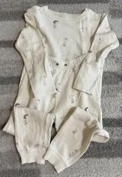 ジェラートピケ　スヌーピー長袖パジャマセット 110cm 120cm