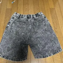 WEGO ケミカルウォッシュ デニム ショートパンツのサムネイル
