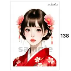 オリジナル人物ステッカー【138】
