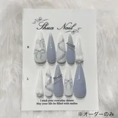 推し活 推しカラー カラー変更 グラデーション 紫 イベント ネイル