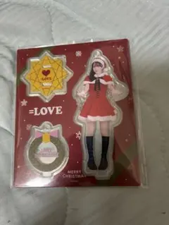 = LOVE イコラブ 野口衣織 クリスマス サンタ アクスタ アクリルスタンド