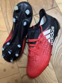 【未使用】adidas　エックス 16.1 FG/AG(レッド×ブラック) Adidas X 16.1 FG/AG