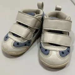 アシックスベビーシューズ　ファーストシューズ　ブルー