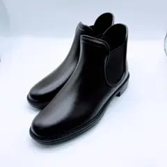 【新品未使用】【サイドゴア レインブーツレディース M(23.5-24.0cm）