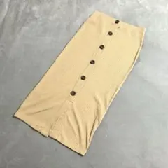 【新品】【タグ付き】ZARA ロング タイト スカート Mサイズ