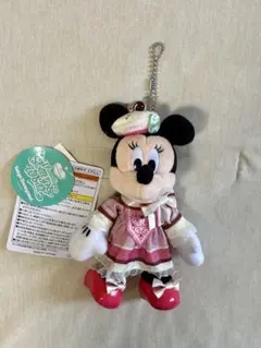 ミニーマウス ぬいぐるみバッジ　バッチ　2025
