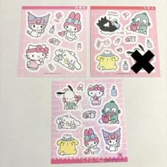 韓国 サンリオ シール ステッカー ハンギョドン シナモン キティ クロミ