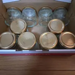 ガラス小瓶　蓋付き 10個セット