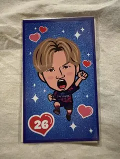FC東京 モバガチャ ステッカー2枚セット 26 長倉幹樹