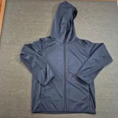 UNIQLO エアリズム キッズパーカー 140ネイビー