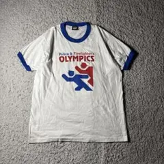 ヴィンテージ　リンガーtシャツ　90s USA製　ユニセックス　ビックサイズ