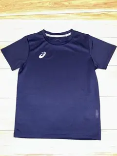 asics ネイビー Tシャツ 150サイズのサムネイル