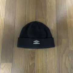 UMBRO ニット帽 ビーニー ブラウン