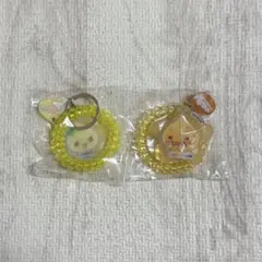 しずくちゃん スプリングゴムキーホルダー ハニーちゃん アセオ君